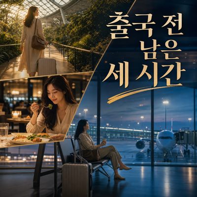 출국 전 남은 세 시간을 허투루 쓰지 않는 창이 동선