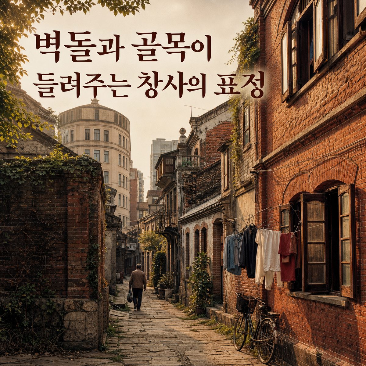 벽돌과 골목이 들려주는 창사의 오래된 표정