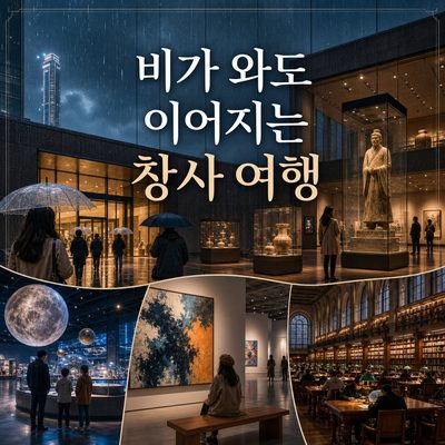 비가 내려도 일정이 무너지지 않는 창사