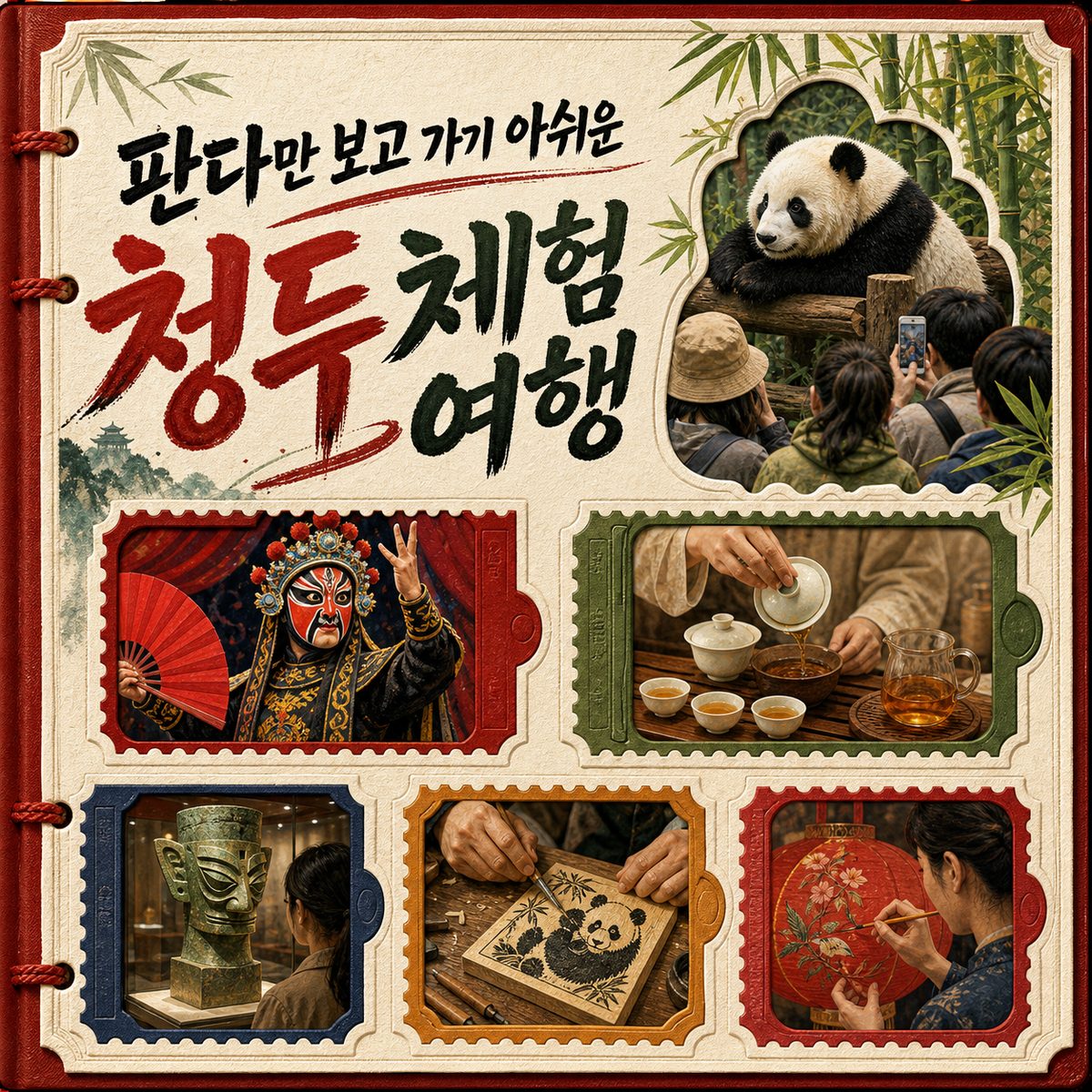 판다만 보고 돌아오면 아쉬운 청두 체험 여행