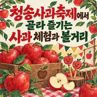 Apple Activities and Sights to Pick at the Cheongsong Apple Festival