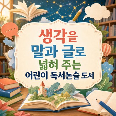 생각을 말과 글로 넓혀 주는 어린이 독서논술 도서