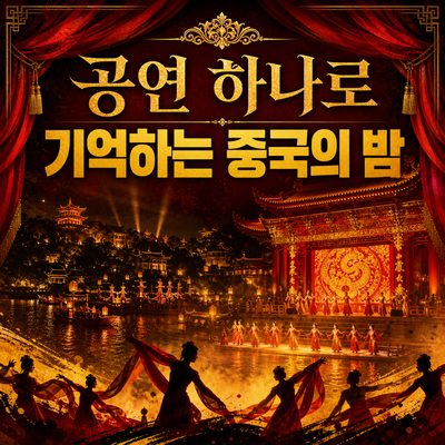 공연 하나로 중국의 밤을 기억하는 여행