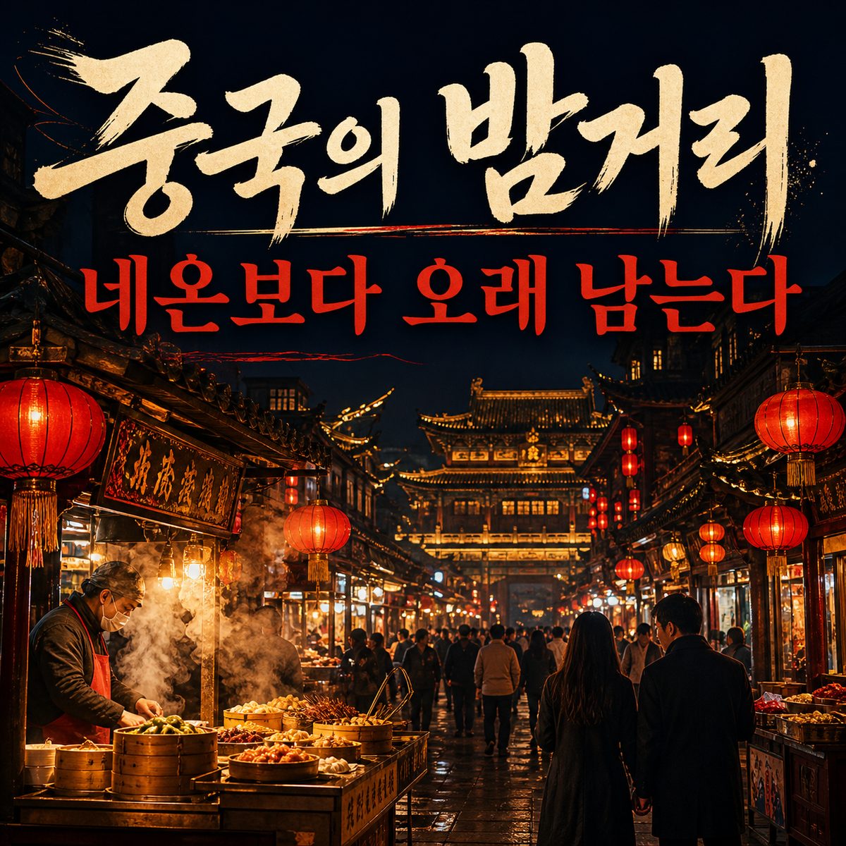 네온보다 오래 기억되는 중국의 밤거리