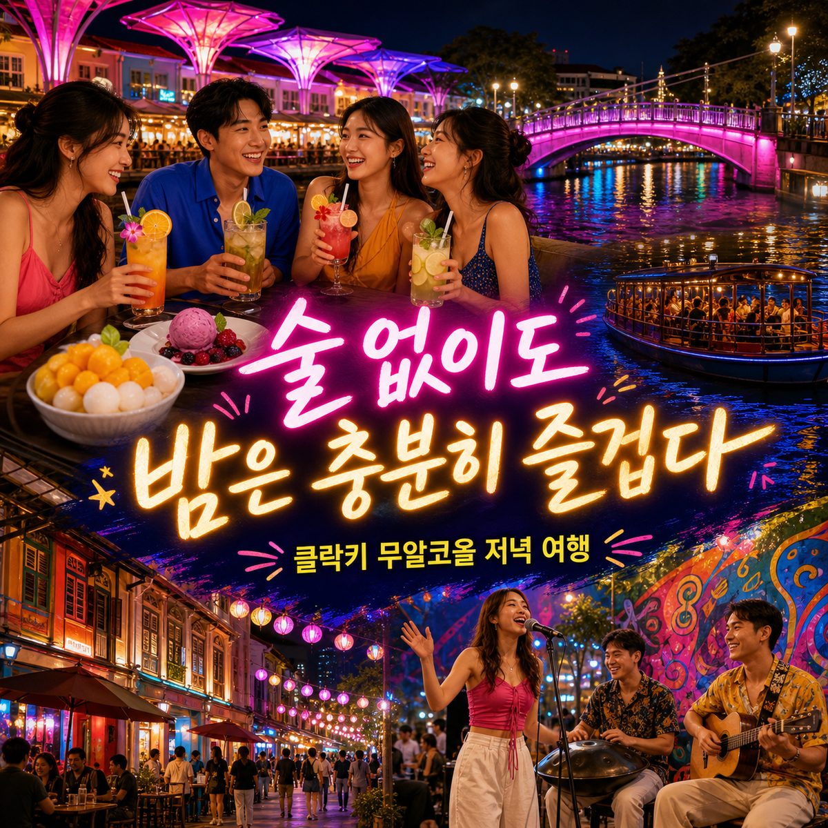 술 없이도 클락키의 밤을 충분히 즐기는 방법