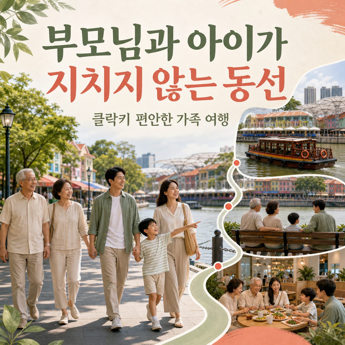 부모님과 아이가 지치지 않는 클락키 동선
