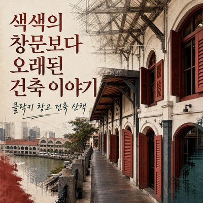 색색의 창문보다 더 오래된 클락키의 건축 이야기