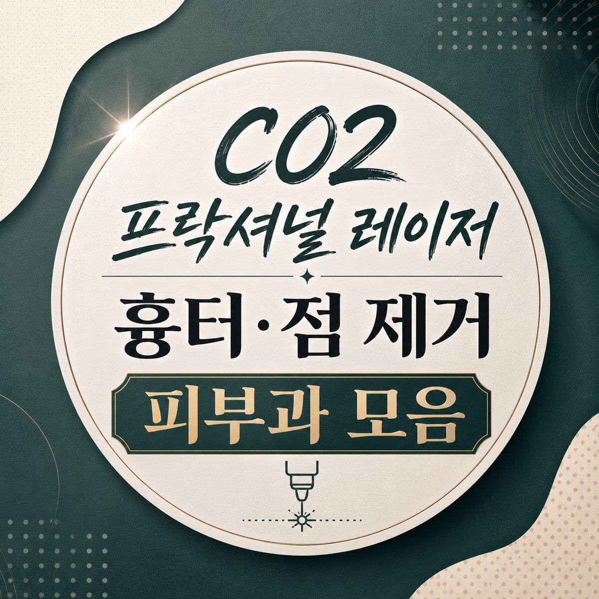 CO2 프락셔널 레이저 흉터·점 제거 피부과 모음