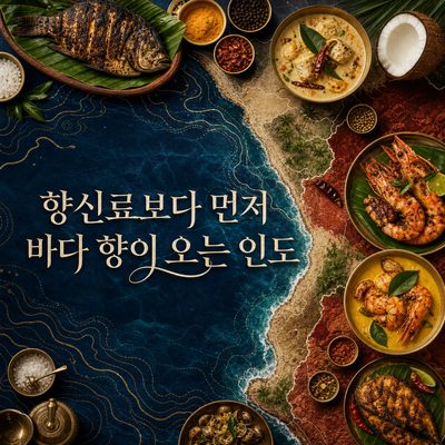 향신료보다 먼저 바다 향이 오는 인도