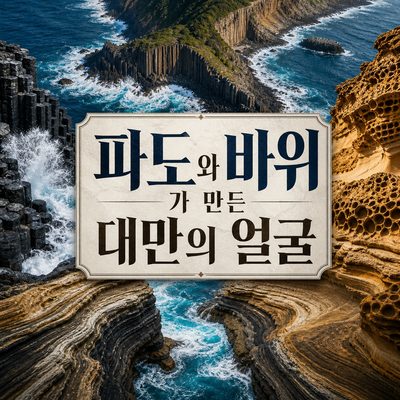 파도와 바위가 만든 대만의 얼굴