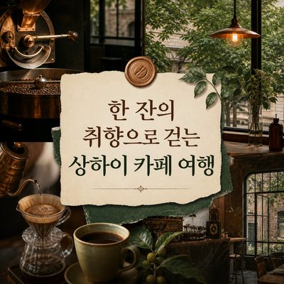 한 잔의 취향으로 걷는 상하이 카페 여행