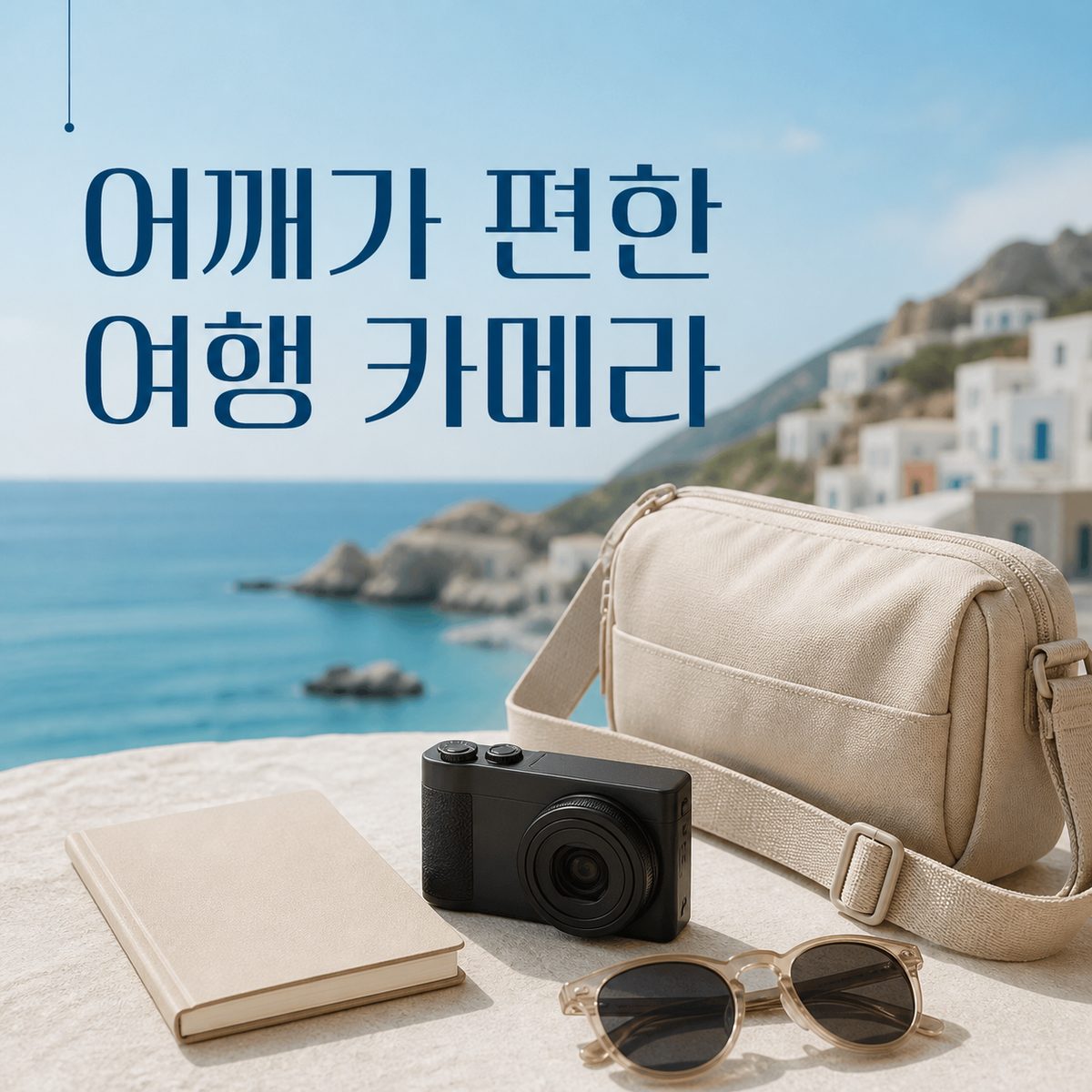 어깨가 먼저 지치지 않는 여행용 소형 카메라