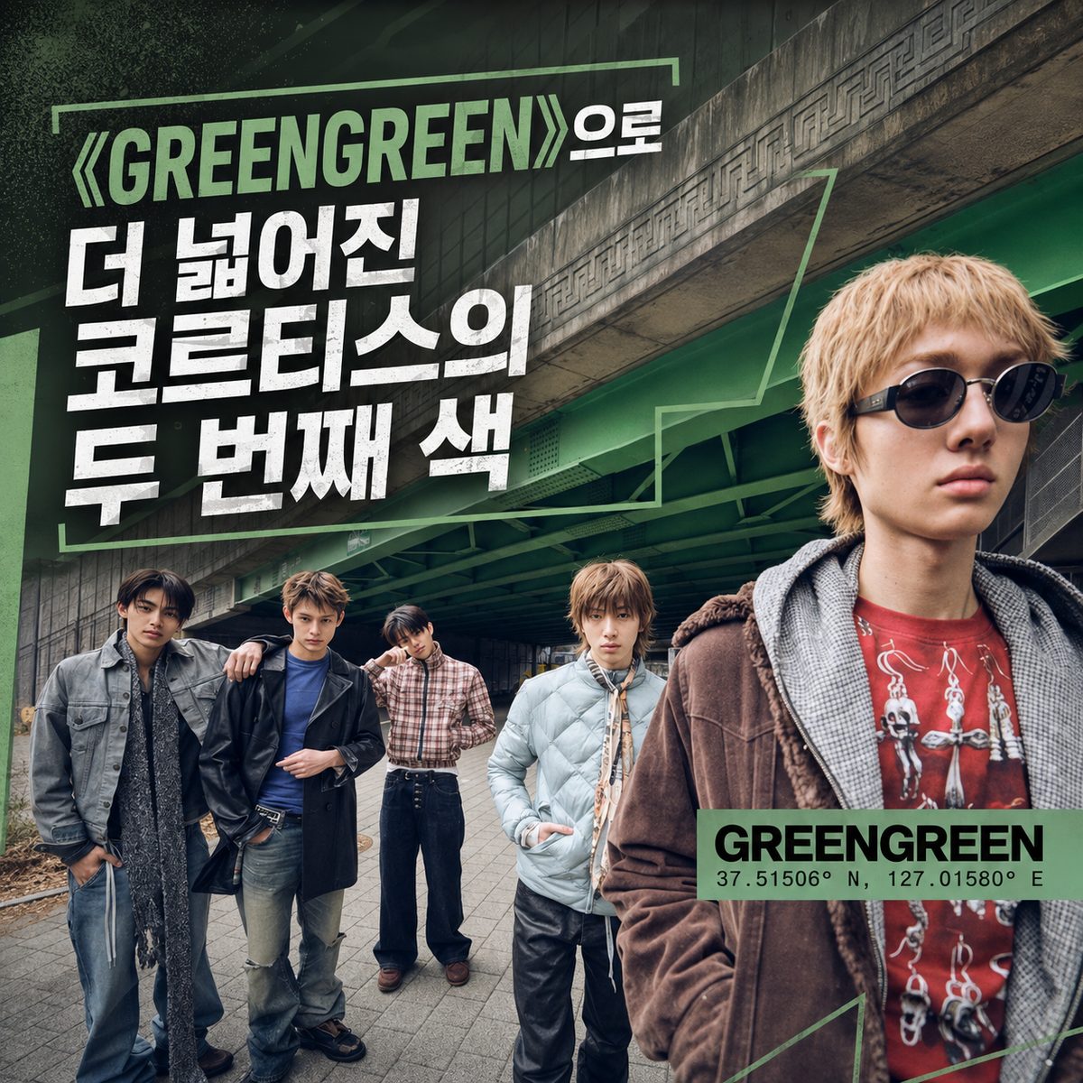 The Broadened Second Color of Cortis with 《GREENGREEN》
