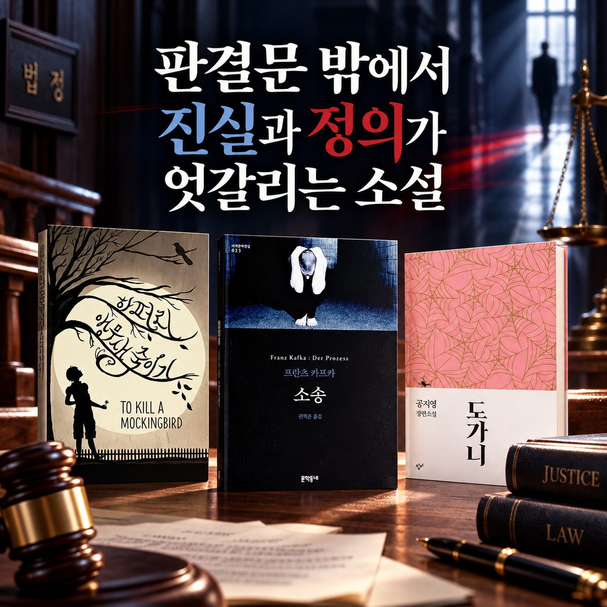 판결문 밖에서 진실과 정의가 엇갈리는 소설