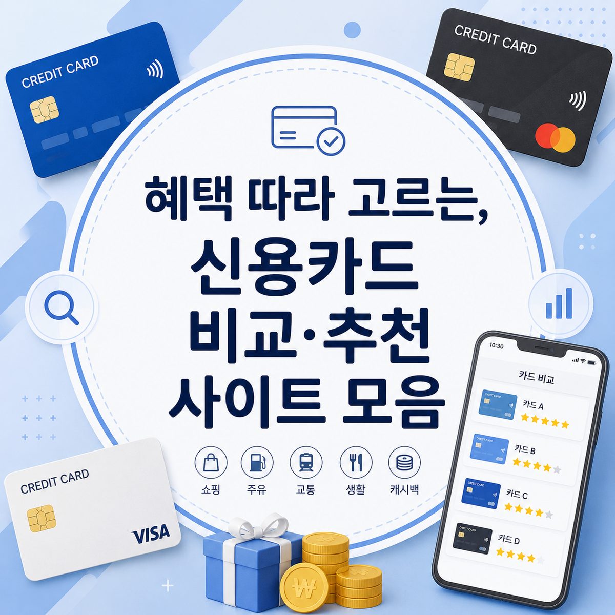 Choose Your Credit Card Based on Benefits: A Collection of Comparison and Recommendation Sites