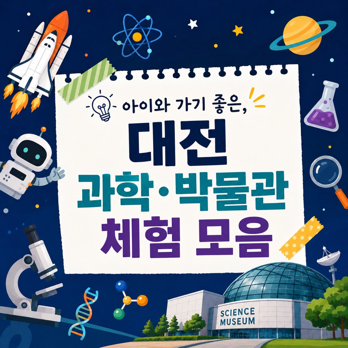 아이와 가기 좋은, 대전 과학·박물관 체험 모음