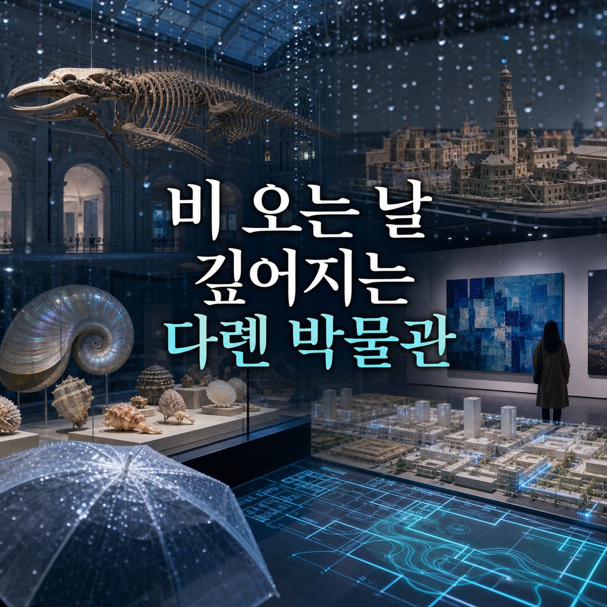 비 오는 날에도 깊어지는 다롄의 박물관 여행