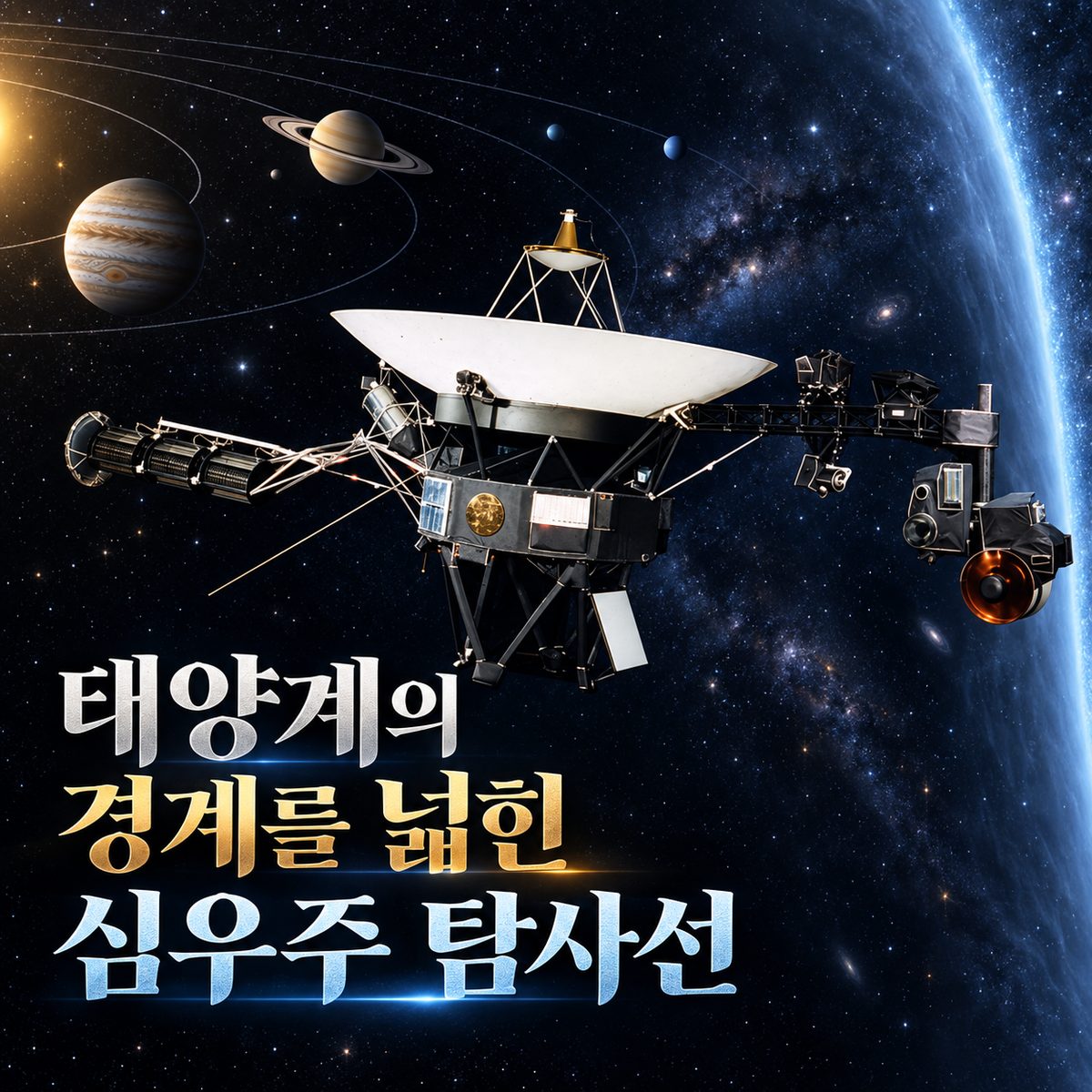 태양계의 경계를 넓힌 심우주 탐사선