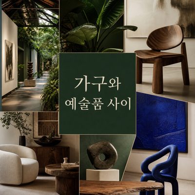 가구와 예술품 사이에서 발견하는 뎀시의 취향
