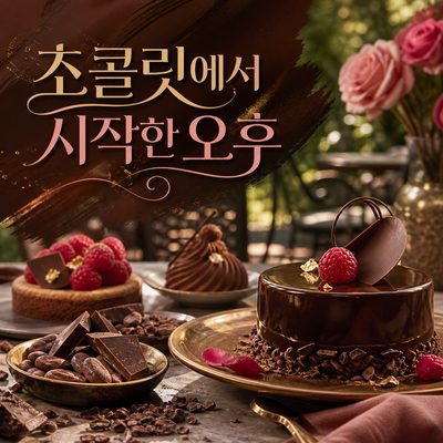 초콜릿 한 조각에서 시작하는 뎀시의 달콤한 오후