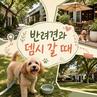 반려견과 뎀시 힐에 갈 때 확인할 장소들