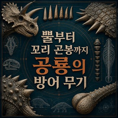 뿔부터 꼬리 곤봉까지 공룡의 방어 무기