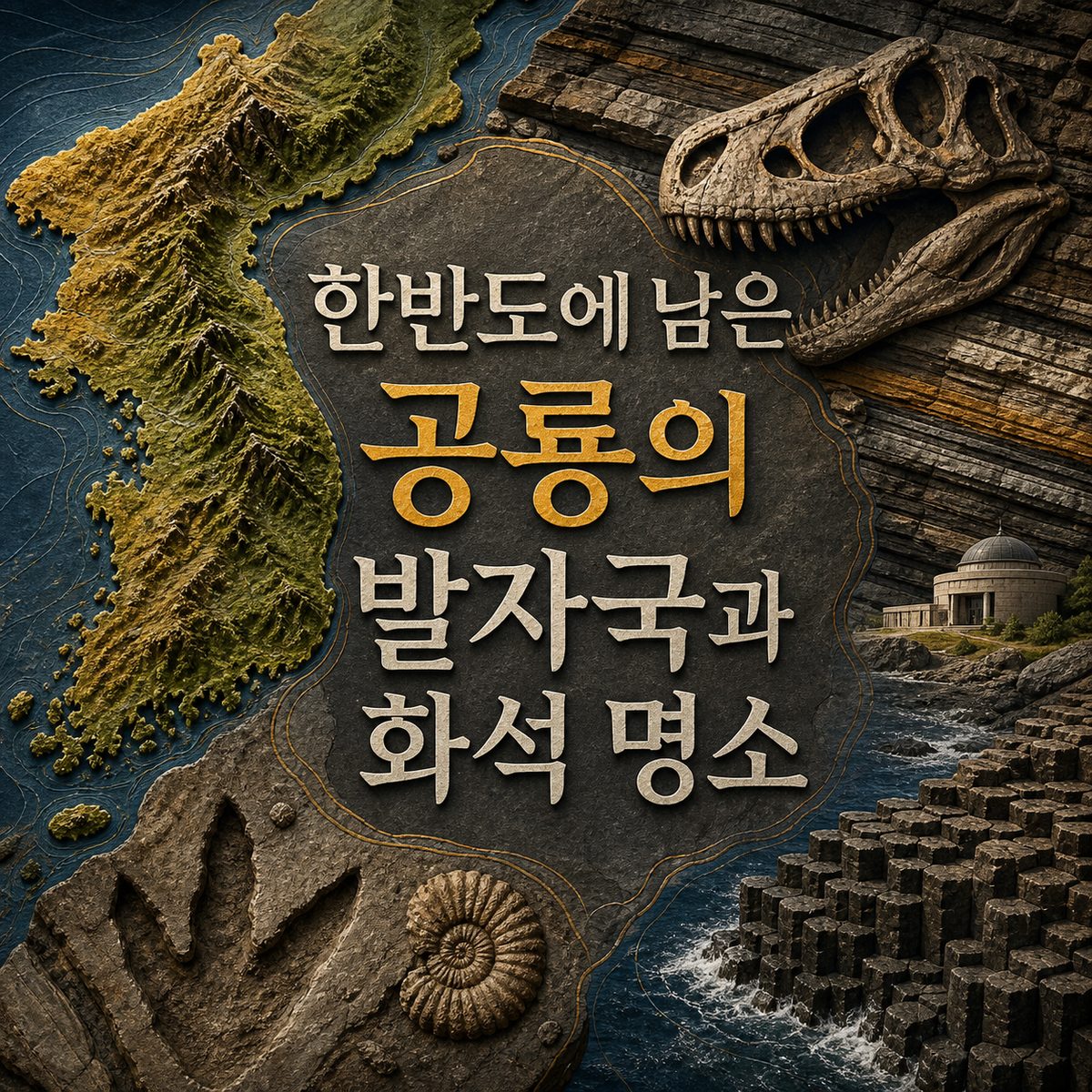 한반도에 남은 공룡의 발자국과 화석 명소