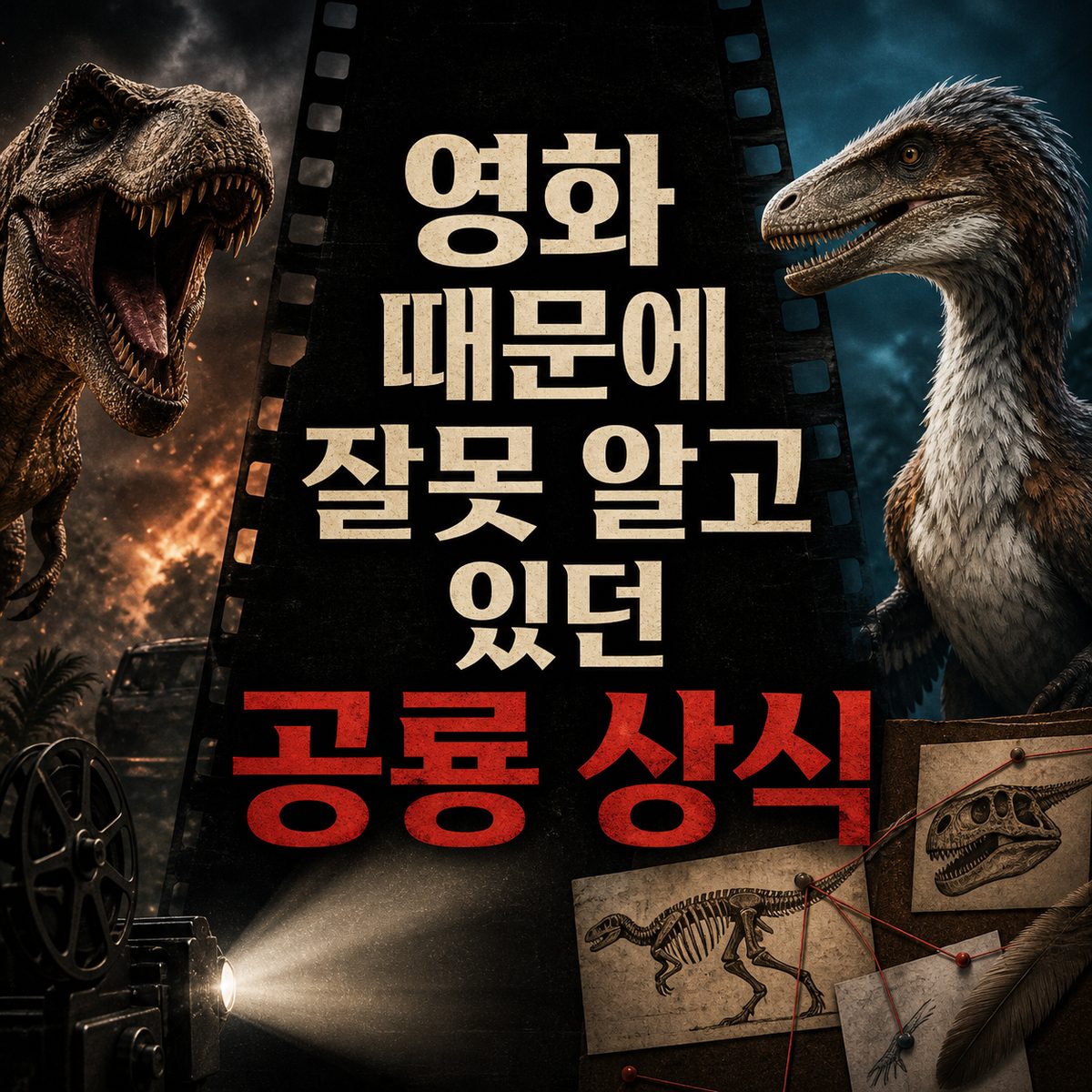 영화 때문에 잘못 알고 있던 공룡 상식