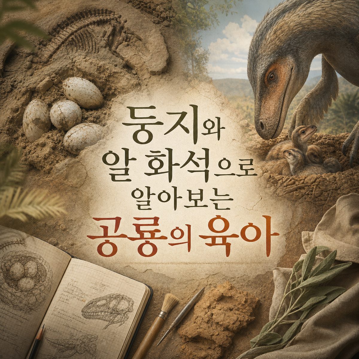 둥지와 알 화석으로 알아보는 공룡의 육아