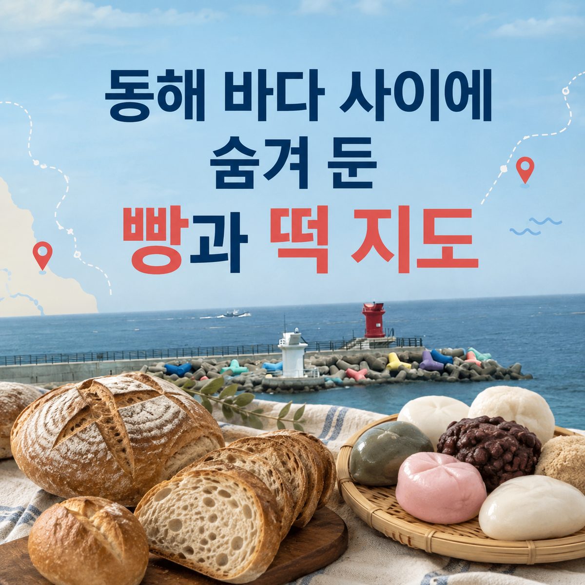 The Hidden Bread and Rice Cake Map Between the East Sea