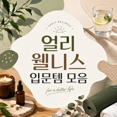 얼리 웰니스 입문템 모음
