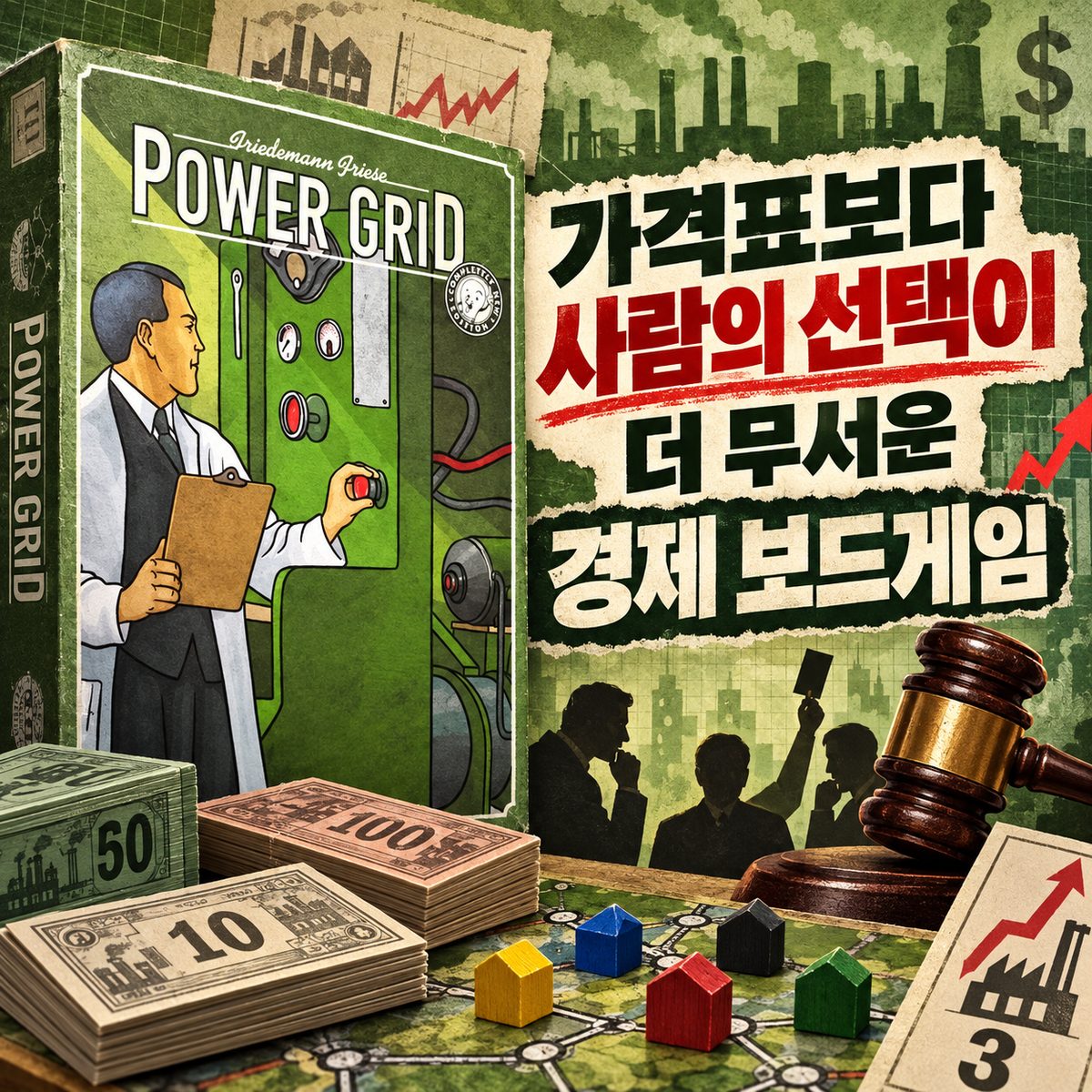 가격표보다 사람의 선택이 더 무서운 경제 보드게임