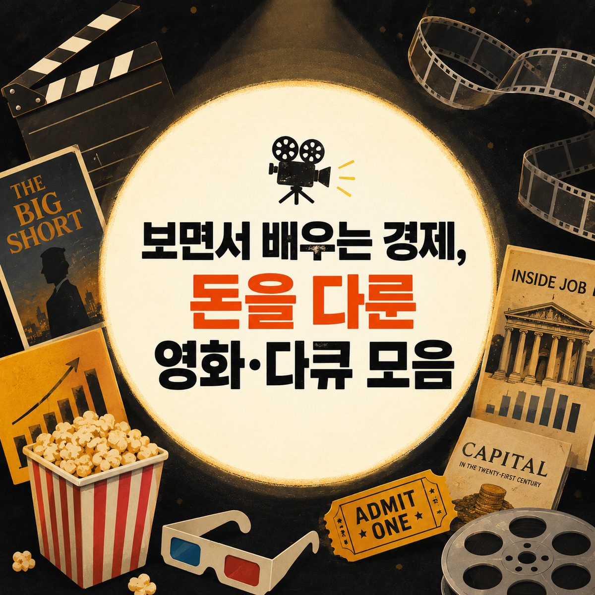 보면서 배우는 경제, 돈을 다룬 영화·다큐 모음