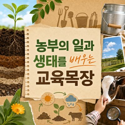 농부의 일과 생태를 배우는 교육목장