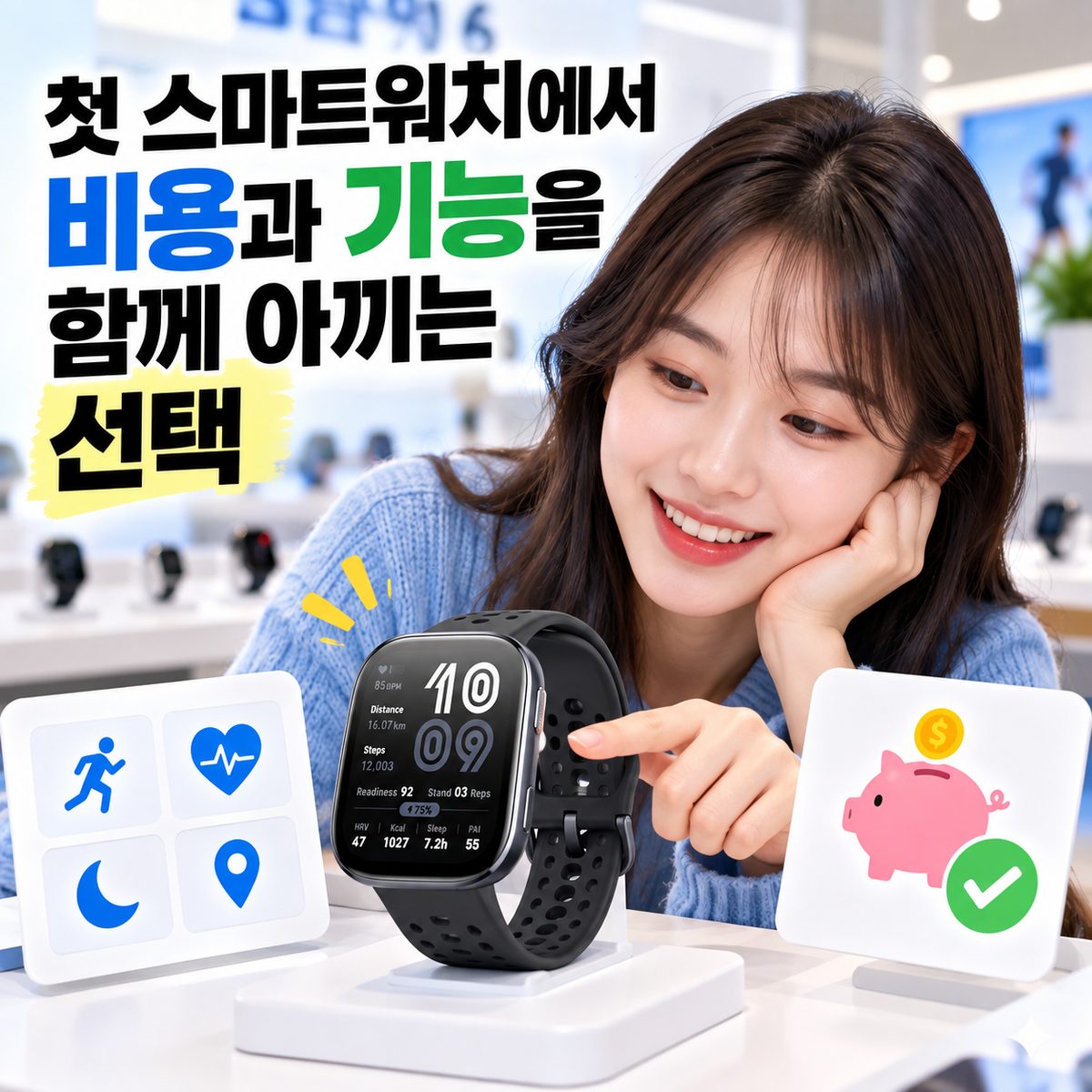 初めてのスマートウォッチで費用と機能を一緒に節約する選択