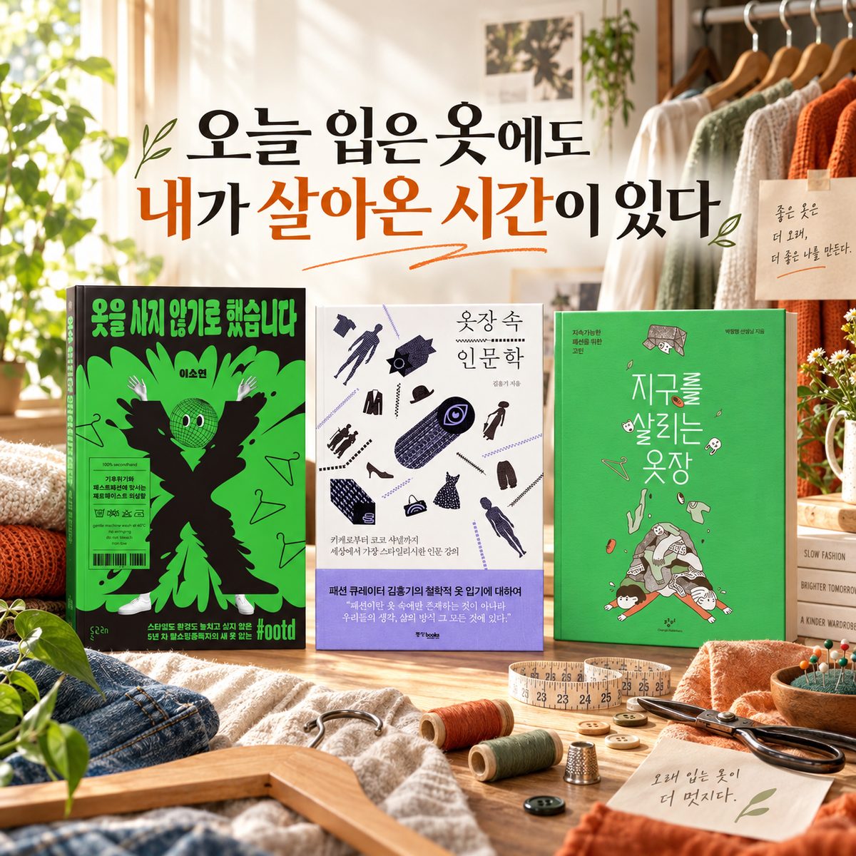 오늘 입은 옷에도 내가 살아온 시간이 있다