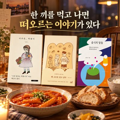 한 끼를 먹고 나면 떠오르는 이야기가 있다
