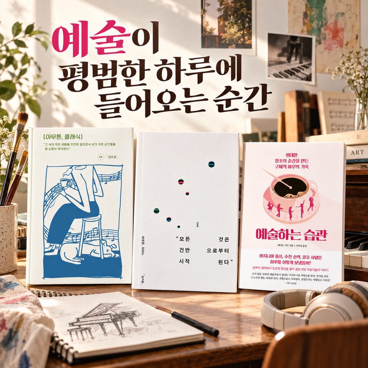 예술이 평범한 하루에 들어오는 순간