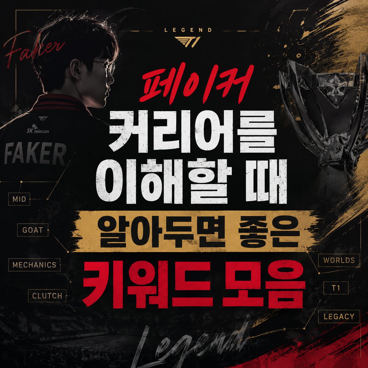 페이커 커리어를 이해할 때 알아두면 좋은 키워드 모음