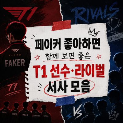 페이커 좋아하면 함께 보면 좋은 T1 선수·라이벌 서사 모음