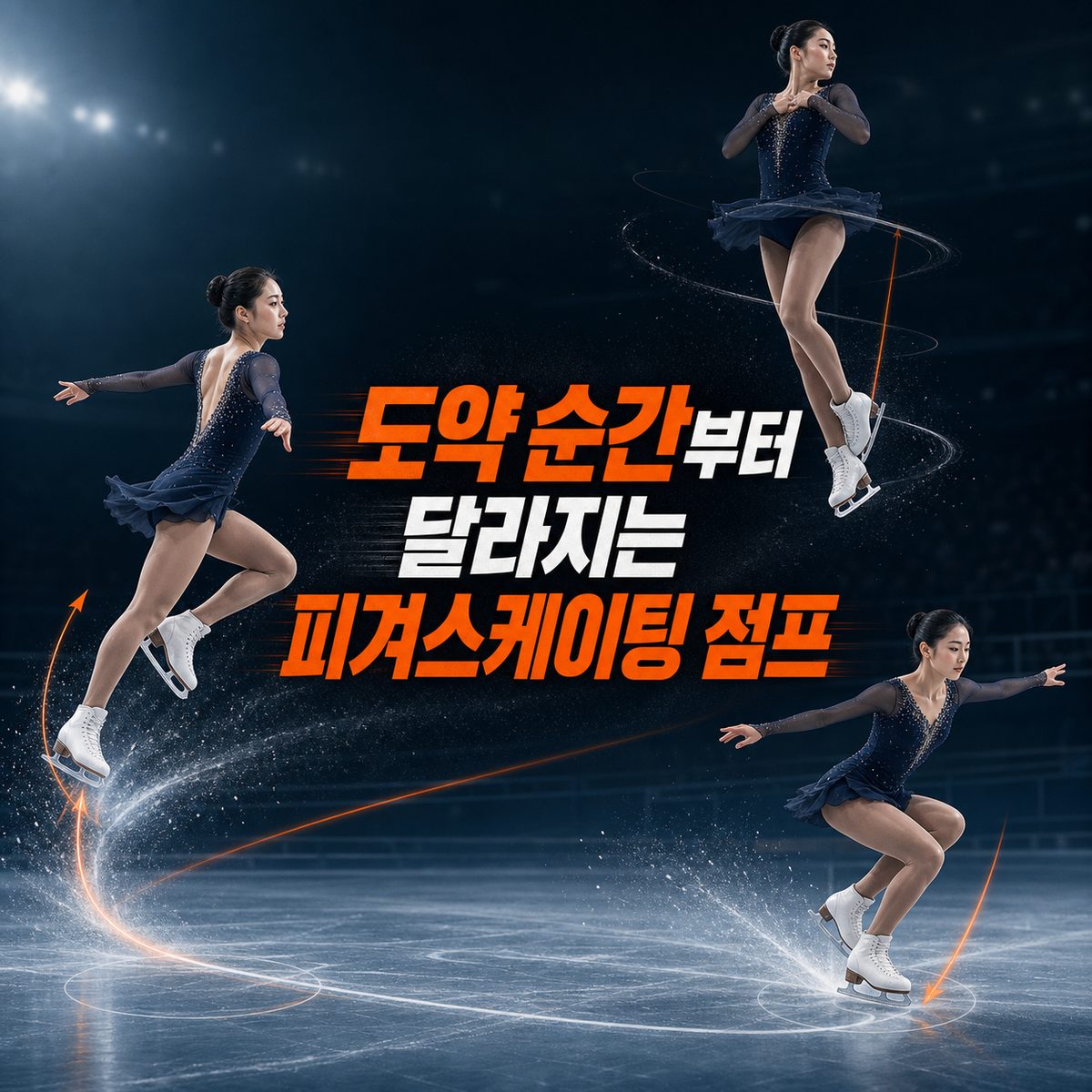 도약 순간부터 달라지는 피겨스케이팅 점프
