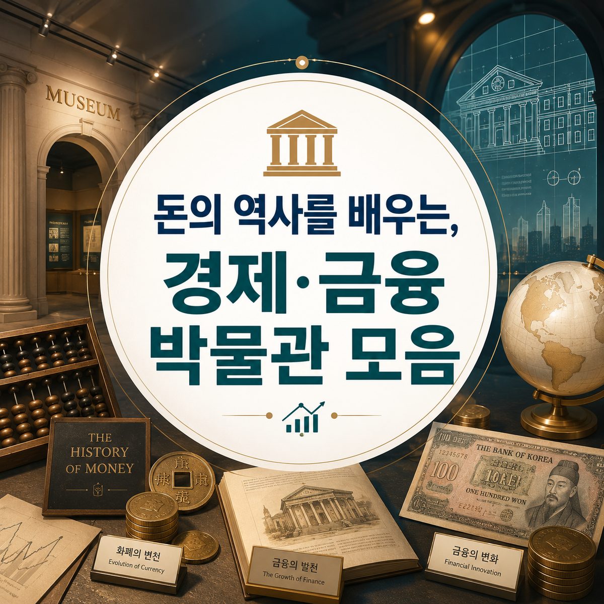돈의 역사를 배우는, 경제·금융 박물관 모음