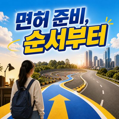 운전면허를 처음 준비할 때 순서부터 헷갈리지 않는 법