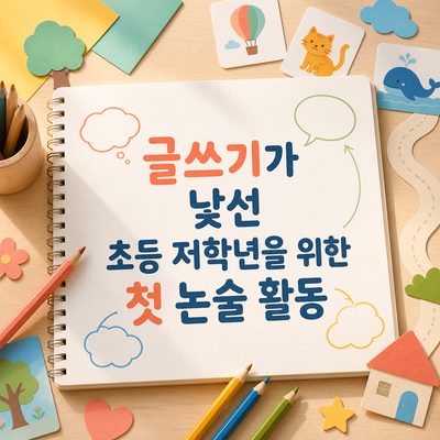 文章を書くことが初めての低学年のための最初の論述活動