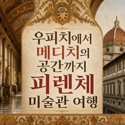 우피치에서 메디치의 공간까지 피렌체 미술관 여행