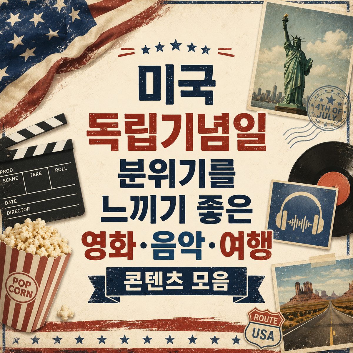 A Collection of Movies, Music, and Travel Content to Feel the Atmosphere of Independence Day in the USA