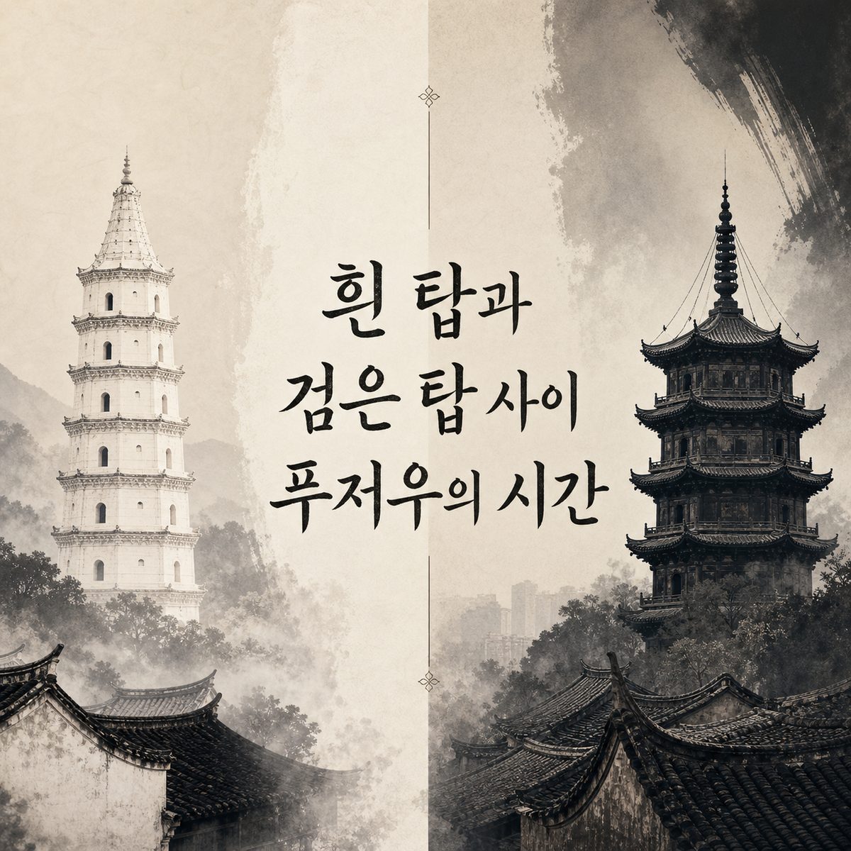 흰 탑과 검은 탑 사이에 남은 푸저우의 시간