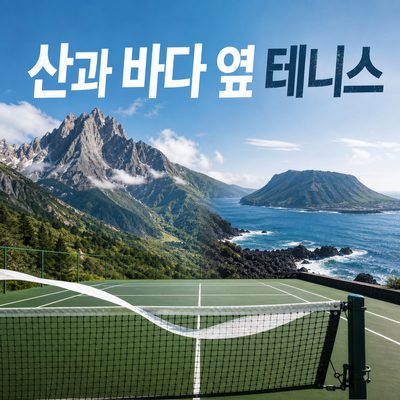 산과 바다를 곁에 둔 강원·제주 테니스장