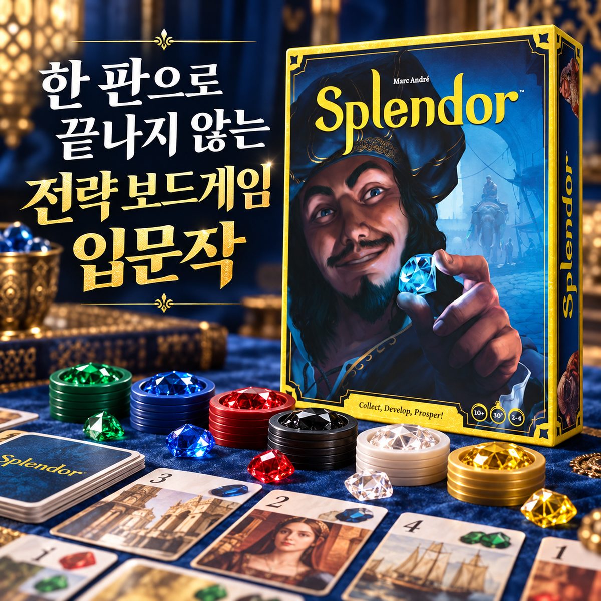 한 판으로 끝나지 않는 전략 보드게임 입문작