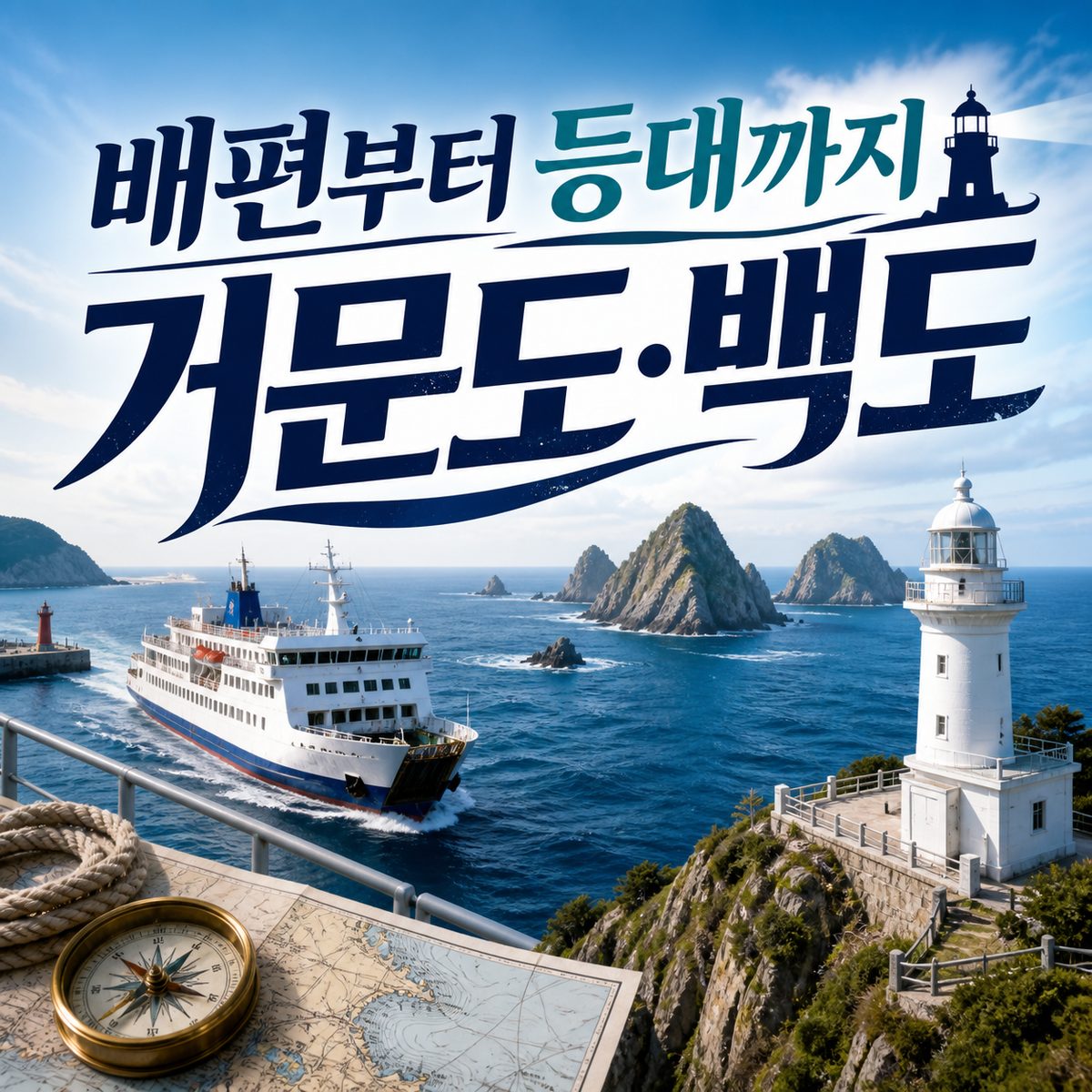 배편부터 등대까지 거문도·백도 섬 여행 준비